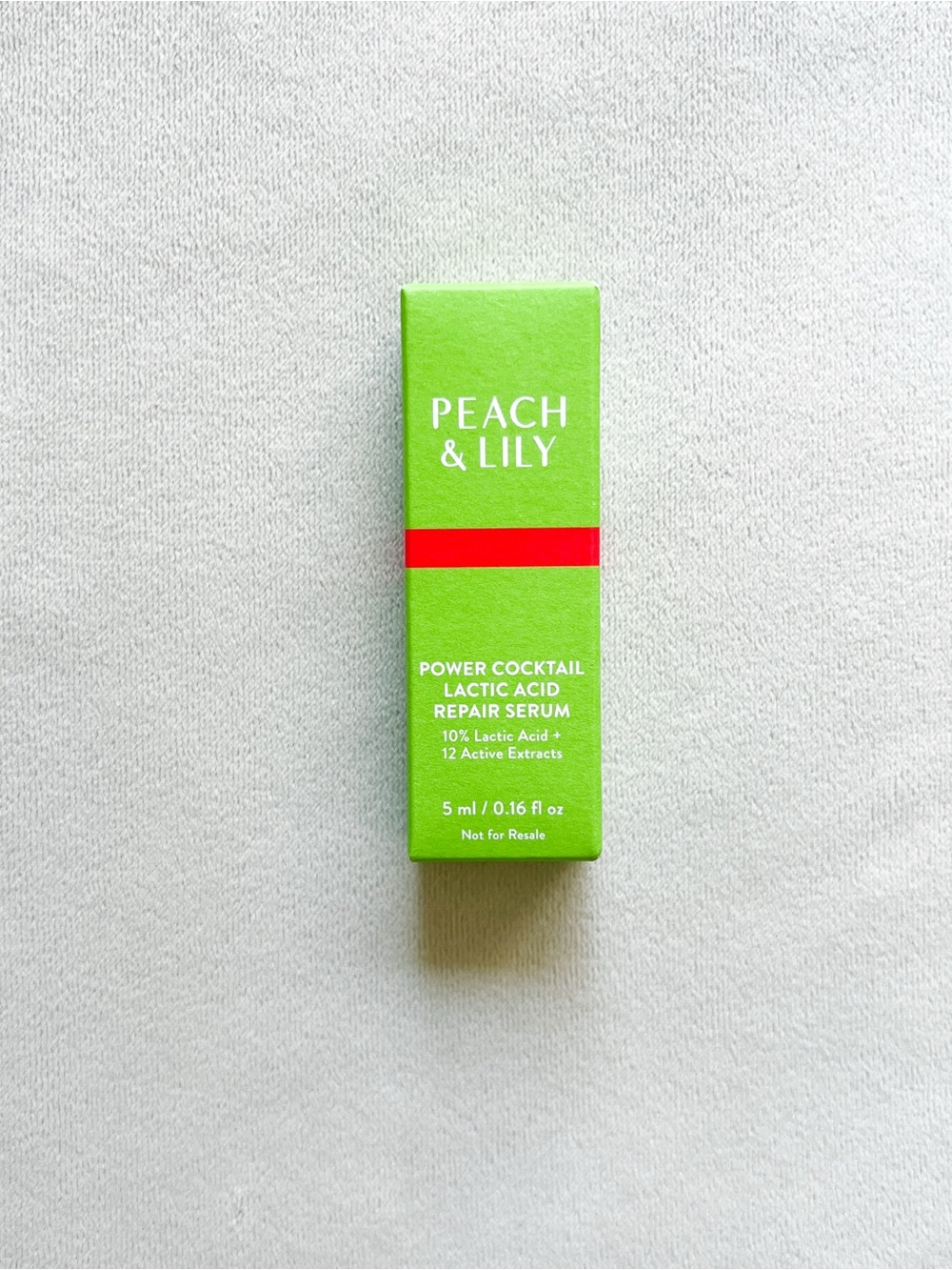 Peach & Lily Power Cocktail Lactic Acid Repair Serum — Green